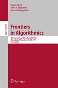Bild: Frontiers in Algorithmics - Springer