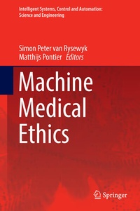 Enlarge image Cover: Machine Medical Ethics - Springer