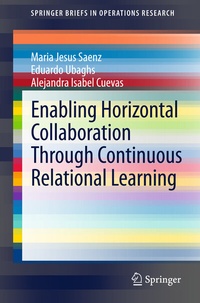 Enlarge image Cover: Enabling Horizontal Collaboration Through Continuous Relational Learning - Springer