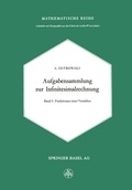 Cover: Aufgabensammlung zur Infinitesimalrechnung - Springer