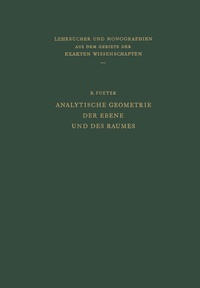 Abbildung von: Analytische Geometrie der Ebene und des Raumes - Springer