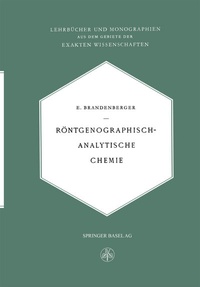 Abbildung von: Röntgenographisch-Analytische Chemie - Springer