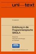Cover: Einf&uuml;hrung in die Programmiersprache SIMULA - Vieweg+Teubner Verlag