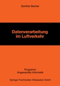 Cover: Datenverarbeitung im Luftverkehr - Vieweg+Teubner Verlag