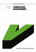 Cover: Werkzeugmaschinen - Vieweg+Teubner Verlag
