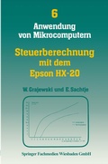 Cover: Steuerberechnung mit dem Epson HX-20 - Vieweg+Teubner Verlag