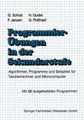 Cover: Programmier&uuml;bungen in der Sekundarstufe - Vieweg+Teubner Verlag
