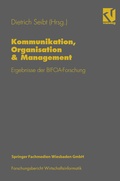 Cover: Kommunikation, Organisation & Management - Vieweg+Teubner Verlag