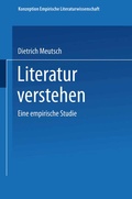 Cover: Literatur verstehen. Eine empirische Studie - Vieweg+Teubner Verlag
