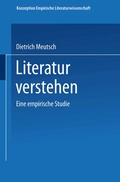 Cover: Literatur verstehen. Eine empirische Studie - Vieweg+Teubner Verlag