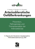 Cover: Arteriosklerotische Gef&auml;&szlig;erkrankungen - Vieweg+Teubner Verlag