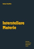 Cover: Interstellare Materie - Vieweg+Teubner Verlag