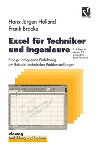 Abbildung von: Excel für Techniker und Ingenieure - Vieweg+Teubner Verlag