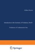 Cover: Introduction to the Geometry of Foliations, Part B - Vieweg+Teubner Verlag