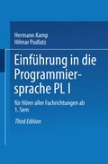 Cover: Einf&uuml;hrung in die Programmiersprache PL/I - Vieweg+Teubner Verlag