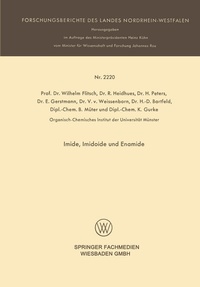 Abbildung von: Imide, Imidoide und Enamide - VS Verlag für Sozialwissenschaften