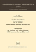Cover: Determinanten der Nachfrage nach Verkehrsleistungen - VS Verlag f&uuml;r Sozialwissenschaften