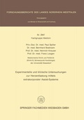 Cover: Experimentelle und klinische Untersuchungen zur Herzentlastung mittels extrakorporaler Assistsysteme - VS Verlag f&uuml;r Sozialwissenschaften