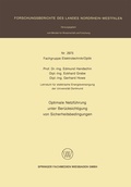 Cover: Optimale Netzf&uuml;hrung unter Ber&uuml;cksichtigung von Sicherheitsbedingungen - VS Verlag f&uuml;r Sozialwissenschaften
