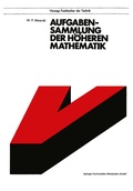 Cover: Aufgabensammlung der h&ouml;heren Mathematik - Vieweg+Teubner Verlag