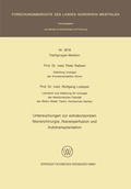 Cover: Untersuchungen zur extrakorporalen Nierenchirurgie, Nierenperfusion und Autotransplantation - VS Verlag f&uuml;r Sozialwissenschaften