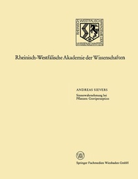 Abbildung von: Sinneswahrnehmung bei Pflanzen: Graviperzeption - VS Verlag für Sozialwissenschaften