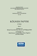 Cover: K&ouml;lner Papyri (P. K&ouml;ln) - VS Verlag f&uuml;r Sozialwissenschaften