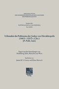 Cover: Urkunden des Politeuma der Juden von Herakleopolis (144/3-133/2 v. Chr.) (P. Polit. Iud.) - VS Verlag f&uuml;r Sozialwissenschaften