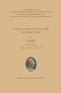 Cover: Vegetationsstudien im Hohen Atlas und dessen Vorland - Springer