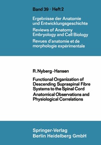 Abbildung von: Functional Organization of Descending Supraspinal Fibre Systems to the Spinal Cord - Springer