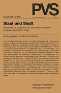 Cover: Staat und Stadt - VS Verlag f&uuml;r Sozialwissenschaften