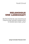 Cover: Melancholie und Landschaft - VS Verlag f&uuml;r Sozialwissenschaften