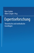 Cover: Expertiseforschung - VS Verlag f&uuml;r Sozialwissenschaften