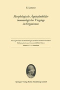 Cover: Morphologische &Auml;quivalentbilder immunologischer Vorg&auml;nge im Organismus - Springer