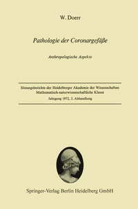 Enlarge image Cover: Pathologie der Coronargefäße - Springer