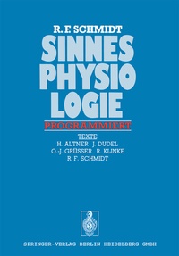 Enlarge image Cover: Sinnesphysiologie programmiert - Springer