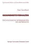 Cover: Gesundheitsverhalten - VS Verlag f&uuml;r Sozialwissenschaften