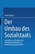 Abbildung von: Der Umbau des Sozialstaates - VS Verlag für Sozialwissenschaften