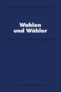 Cover: Wahlen und W&auml;hler - VS Verlag f&uuml;r Sozialwissenschaften