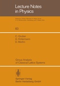 Cover: Group Analysis of Classical Lattice Systems - Springer