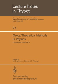 Enlarge image Cover: Group Theoretical Methods in Physics - Springer