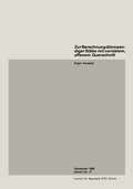 Cover: Zur Berechnung d&uuml;nnwandiger St&auml;be mit variablem, offenem Querschnitt - Birkh&auml;user