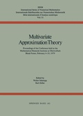 Cover: Multivariate Approximation Theory - Birkh&auml;user
