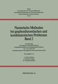 Cover: Numerische Methoden bei graphentheoretischen und kombinatorischen Problemen - Birkh&auml;user