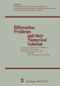 Enlarge image Cover: Bifurcation Problems and their Numerical Solution - Birkhäuser