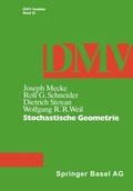 Cover: Stochastische Geometrie - Birkh&auml;user