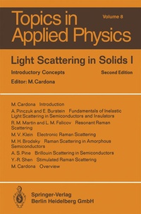 Enlarge image Cover: Light Scattering in Solids I - Springer