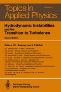 Cover: Hydrodynamic Instabilities and the Transition to Turbulence - Springer