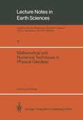 Cover: Mathematical and Numerical Techniques in Physical Geodesy - Springer