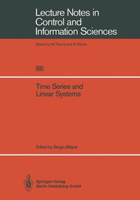 Enlarge image Cover: Time Series and Linear Systems - Springer
